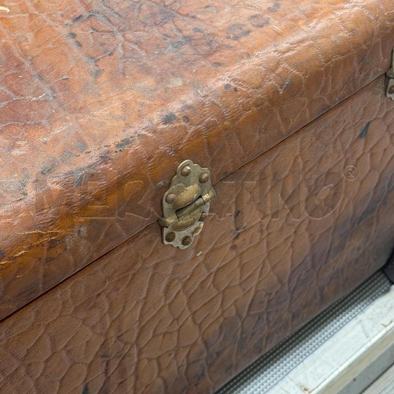 VALIGIA DA VIAGGIO MARRONE VINTAGE | Mercatino dell'Usato Roma torrevecchia 5