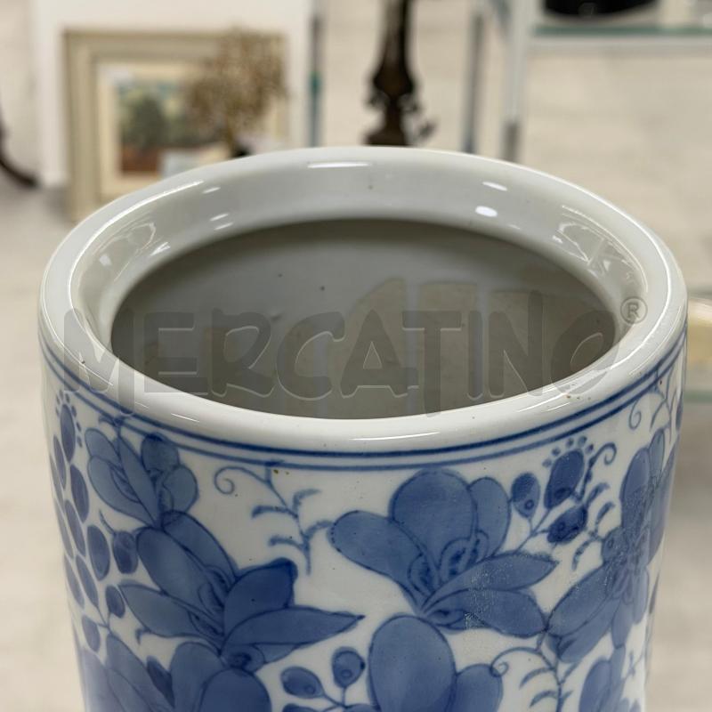 VASO CER BIA FIORI BLU | Mercatino dell'Usato Roma torrevecchia 2
