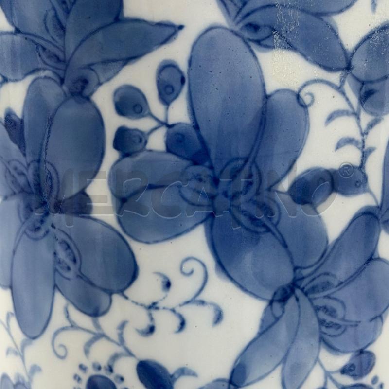 VASO CER BIA FIORI BLU | Mercatino dell'Usato Roma torrevecchia 3