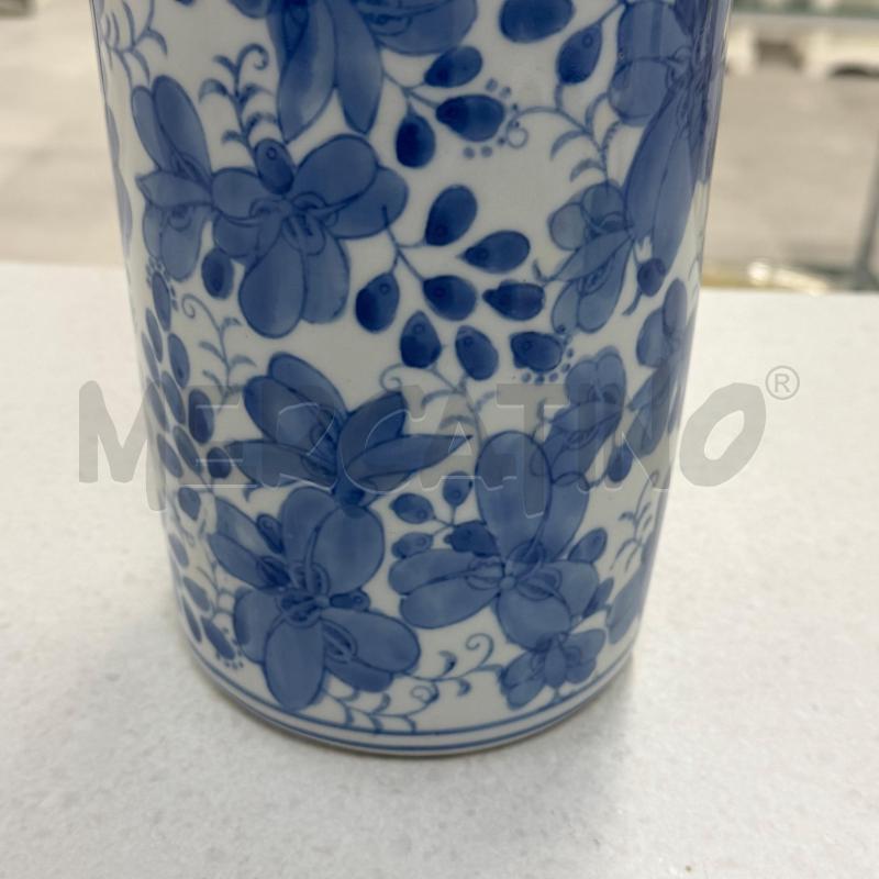 VASO CER BIA FIORI BLU | Mercatino dell'Usato Roma torrevecchia 4