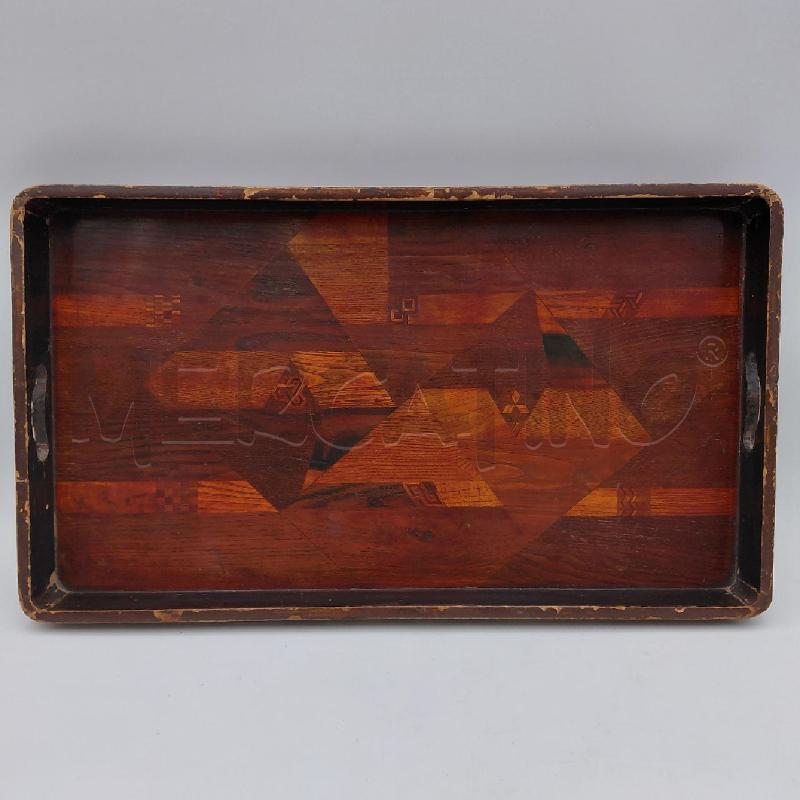 VASO LEGNO EPOCA INTARSIATO IMPERFEZIONI | Mercatino dell'Usato Roma torrevecchia 1