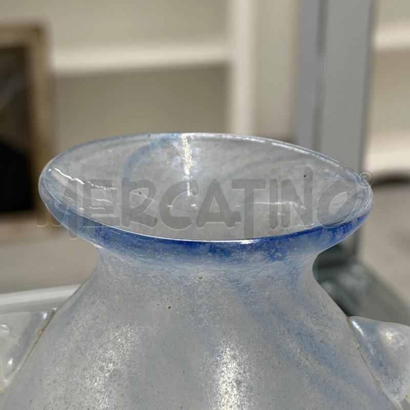 VASO VETRO SCAVO MURANO | Mercatino dell'Usato Roma torrevecchia 3