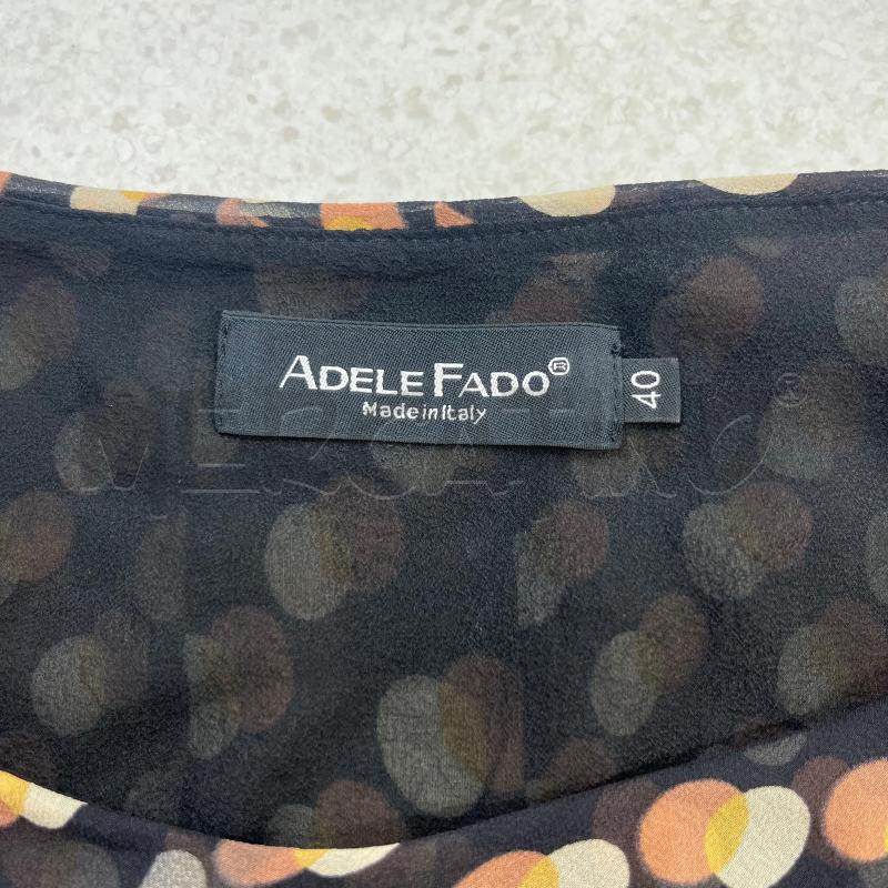 VESTITO ADELE FADO NERO POIS ARANCIO BEIGE  | Mercatino dell'Usato Roma torrevecchia 5