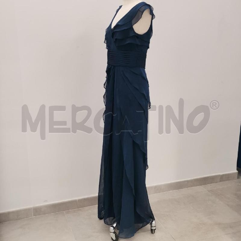 VESTITO DONNA ADRIANNA PAPELL BLU | Mercatino dell'Usato Roma torrevecchia 2