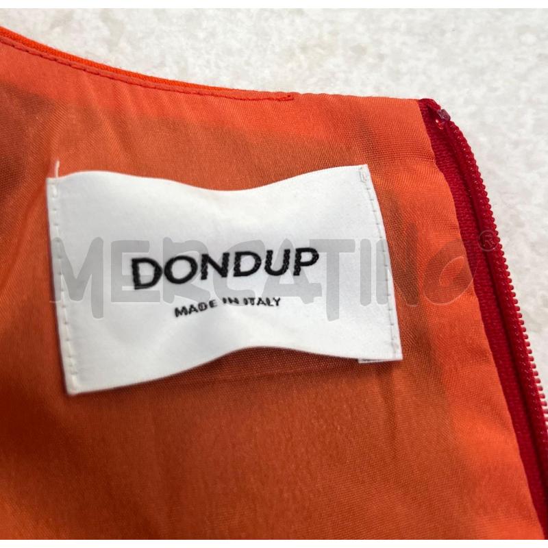 VESTITO DONNA DONDUP ARANCIONE | Mercatino dell'Usato Roma torrevecchia 5