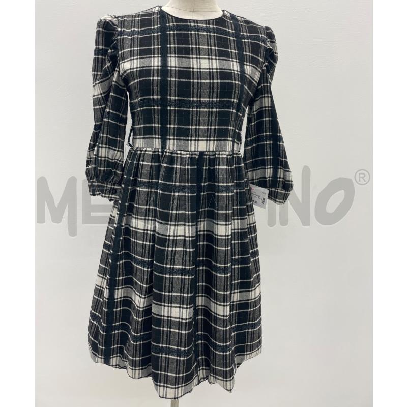 VESTITO DONNA MANILA GRACE CHECK NERO BIANCO | Mercatino dell'Usato Roma torrevecchia 1