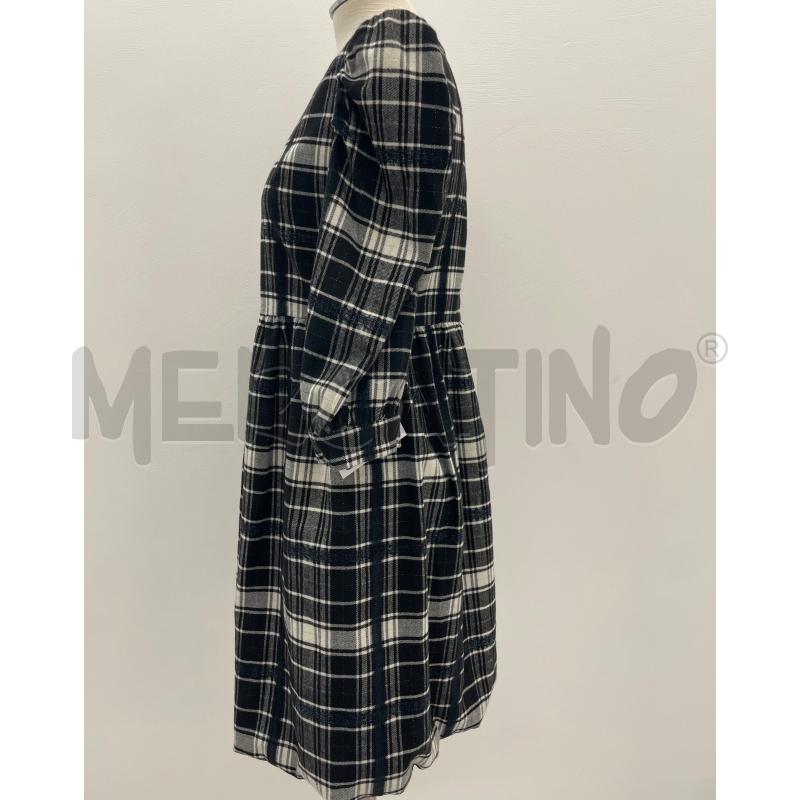 VESTITO DONNA MANILA GRACE CHECK NERO BIANCO | Mercatino dell'Usato Roma torrevecchia 2