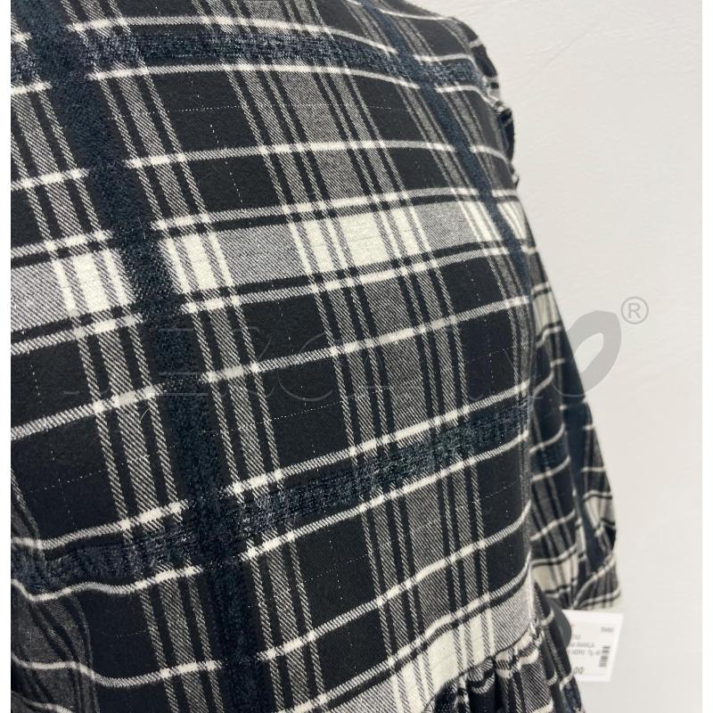 VESTITO DONNA MANILA GRACE CHECK NERO BIANCO | Mercatino dell'Usato Roma torrevecchia 4