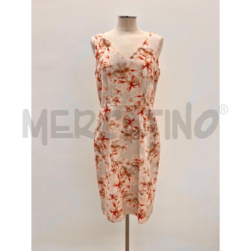VESTITO DONNA MAXMARA FANTASIA FIORI ROSA | Mercatino dell'Usato Roma torrevecchia 1