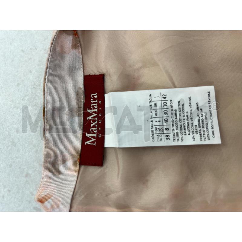 VESTITO DONNA MAXMARA FANTASIA FIORI ROSA | Mercatino dell'Usato Roma torrevecchia 4