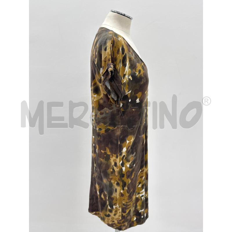 VESTITO DONNA MAX&CO MARRONE SCHIZZATO | Mercatino dell'Usato Roma torrevecchia 2