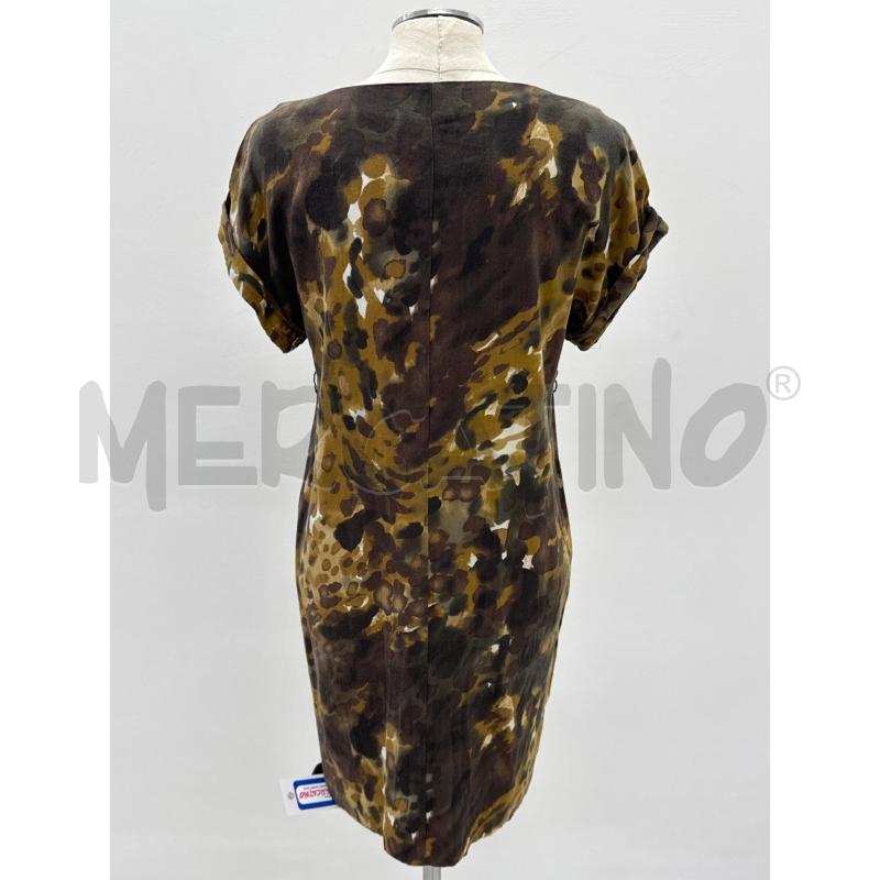 VESTITO DONNA MAX&CO MARRONE SCHIZZATO | Mercatino dell'Usato Roma torrevecchia 3
