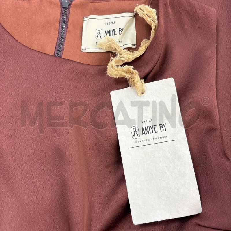 VESTITO D ANYE BY MARRONE DETT PIZZO | Mercatino dell'Usato Roma torrevecchia 4