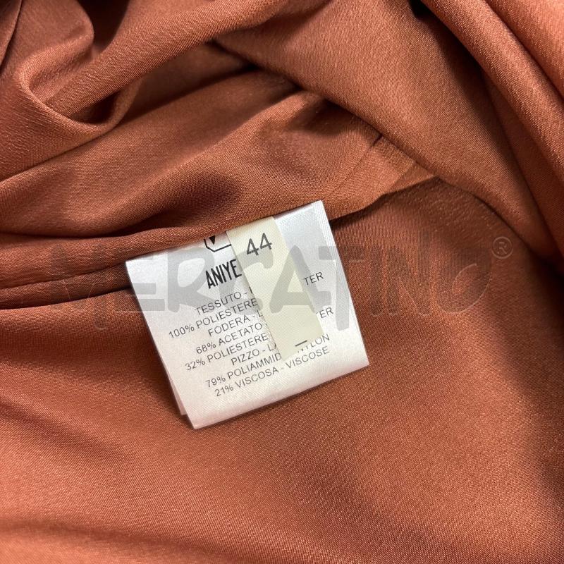 VESTITO D ANYE BY MARRONE DETT PIZZO | Mercatino dell'Usato Roma torrevecchia 5