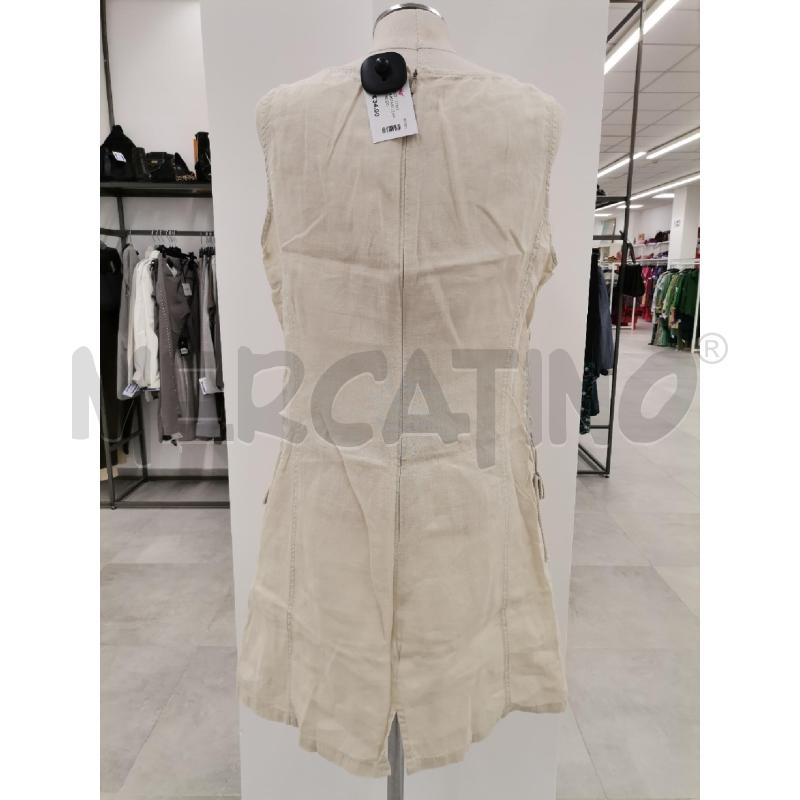VESTITO D ARMANI JEANS BEIGE INTRECCI LATI LINO | Mercatino dell'Usato Roma torrevecchia 2