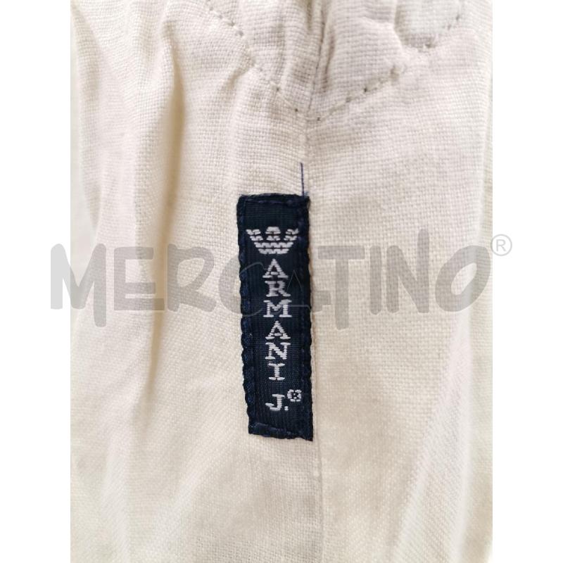 VESTITO D ARMANI JEANS BEIGE INTRECCI LATI LINO | Mercatino dell'Usato Roma torrevecchia 5