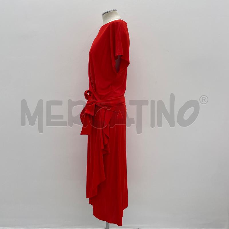 VESTITO D CLAIRE ROSSO CINTA | Mercatino dell'Usato Roma torrevecchia 2