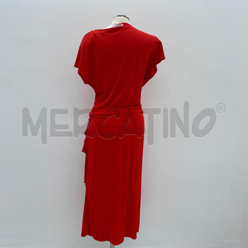 VESTITO D CLAIRE ROSSO CINTA | Mercatino dell'Usato Roma torrevecchia 3