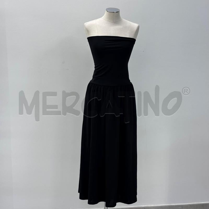VESTITO D CRISTINA GAVIOLI NERO LUNGO | Mercatino dell'Usato Roma torrevecchia 1