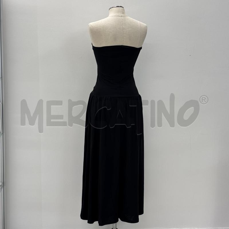 VESTITO D CRISTINA GAVIOLI NERO LUNGO | Mercatino dell'Usato Roma torrevecchia 3
