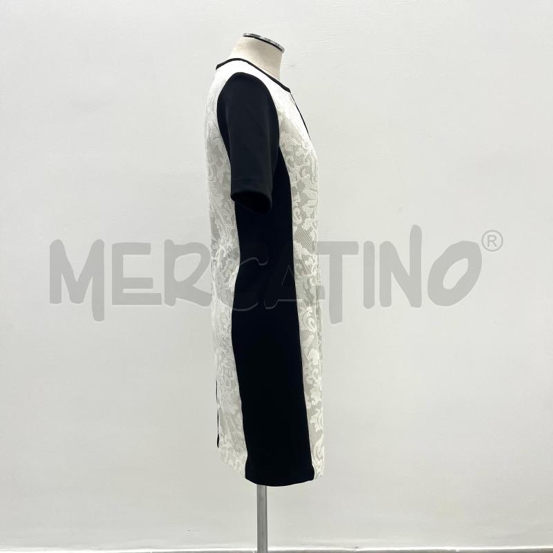 VESTITO D DIFFUSIONE TESSILE NERO BIANCO PIZZO | Mercatino dell'Usato Roma torrevecchia 2