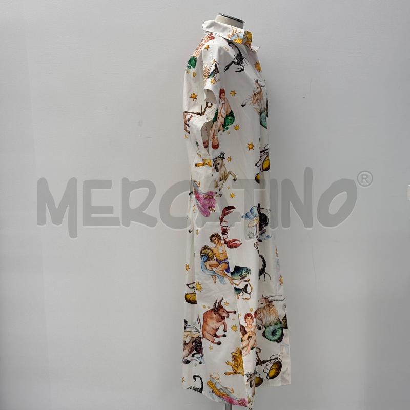 VESTITO D DIXIE BIANCO SEGNI ZODIACALI | Mercatino dell'Usato Roma torrevecchia 2