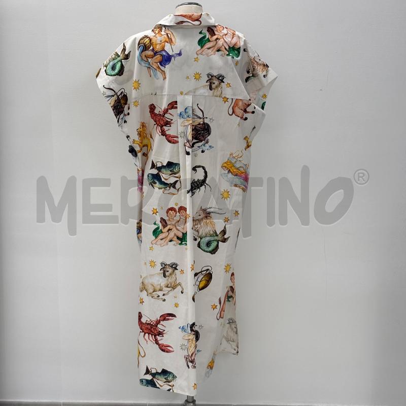 VESTITO D DIXIE BIANCO SEGNI ZODIACALI | Mercatino dell'Usato Roma torrevecchia 3