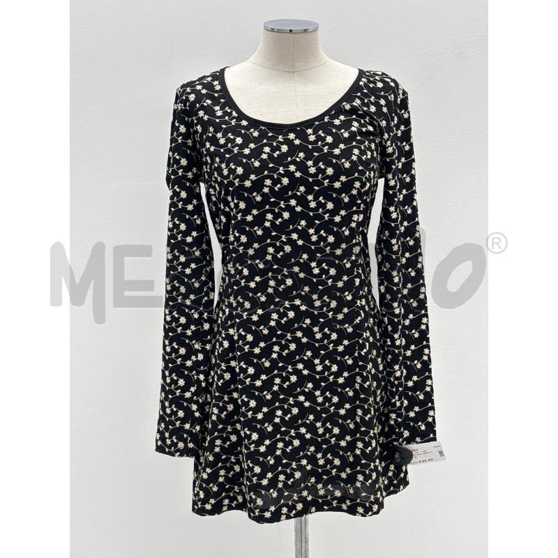 VESTITO D D&G NERO FIORI | Mercatino dell'Usato Roma torrevecchia 1