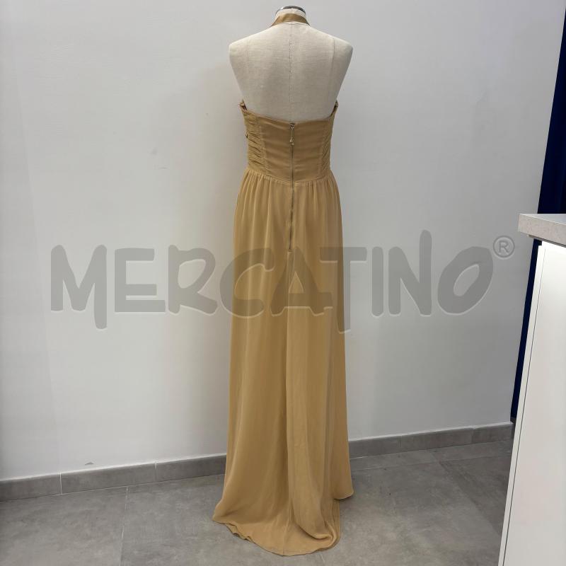 VESTITO D ELISABETTA FRANCHI BEIGE LUNGO CATENA | Mercatino dell'Usato Roma torrevecchia 2