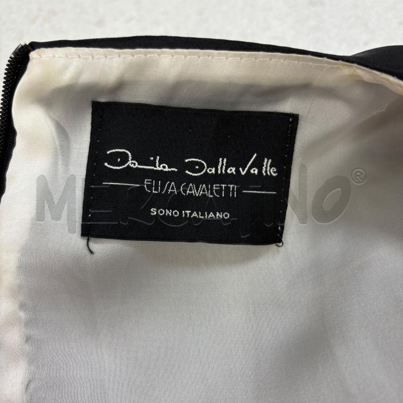 VESTITO D ELISA CAVALETTI NERO LOVE IS THE ANSWER | Mercatino dell'Usato Roma torrevecchia 5