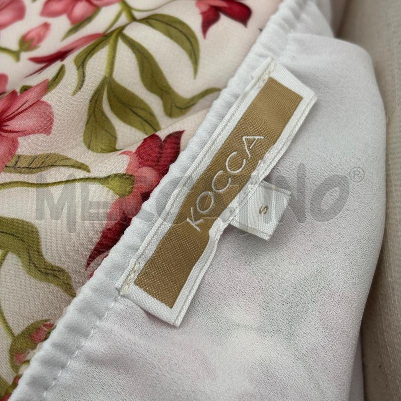 VESTITO D KOCCA BEIGE FANTASIA FLOREALE | Mercatino dell'Usato Roma torrevecchia 5