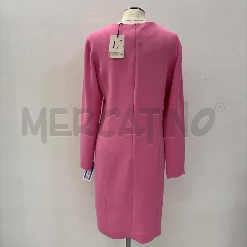 VESTITO D L'AUTRECHOSE ROSA LUNGO | Mercatino dell'Usato Roma torrevecchia 3