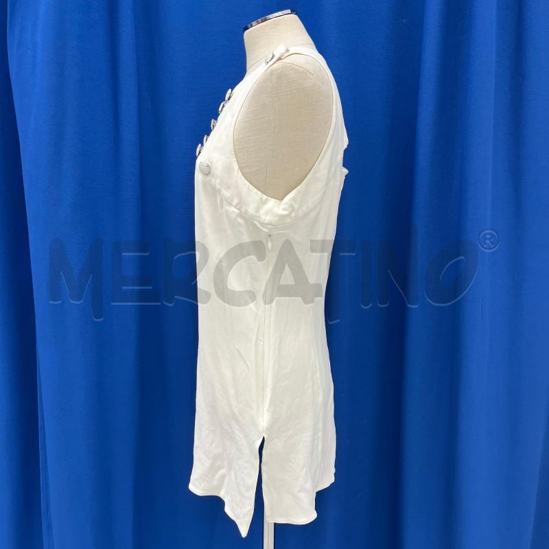 VESTITO D MARELLA BIANCO PIETRE BIANCHE FRONT | Mercatino dell'Usato Roma torrevecchia 2