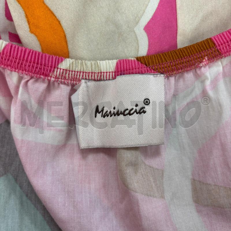 VESTITO D MARIUCCIA ROSA FIORI COLORATI | Mercatino dell'Usato Roma torrevecchia 5