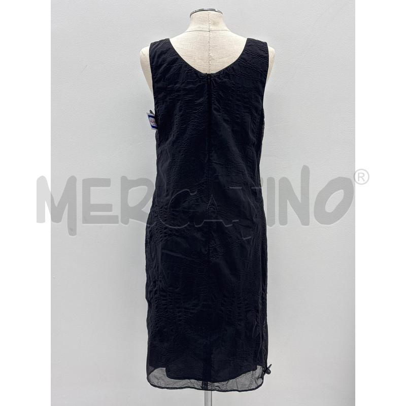 VESTITO D MAX&CO NERO EFFETTO RILIEVO | Mercatino dell'Usato Roma torrevecchia 3