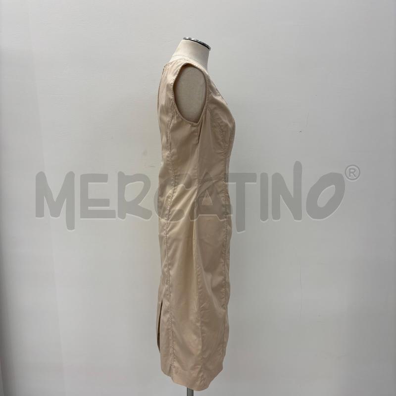 VESTITO D MRELLA BEIGE CUCITURE ZIG ZAG | Mercatino dell'Usato Roma torrevecchia 2