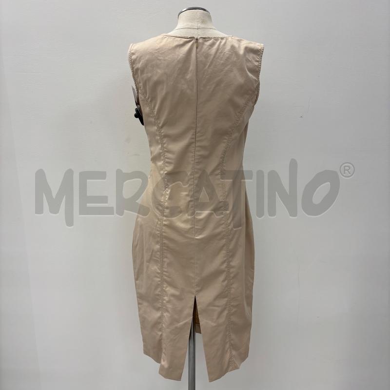 VESTITO D MRELLA BEIGE CUCITURE ZIG ZAG | Mercatino dell'Usato Roma torrevecchia 3