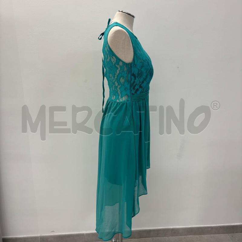 VESTITO D NOIKIKA VERDE PETTO RICAMATO | Mercatino dell'Usato Roma torrevecchia 2
