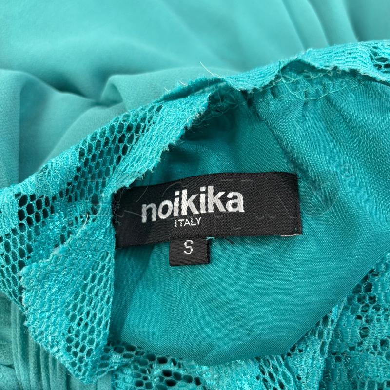 VESTITO D NOIKIKA VERDE PETTO RICAMATO | Mercatino dell'Usato Roma torrevecchia 5