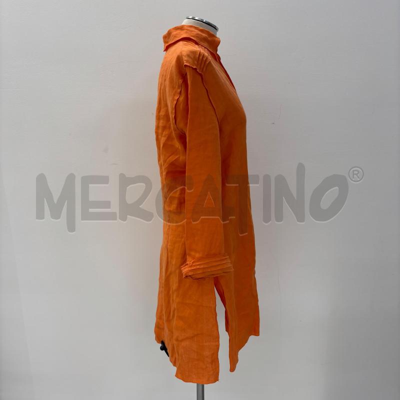 VESTITO D PENNY BLACK ARANCIONE LINO | Mercatino dell'Usato Roma torrevecchia 2