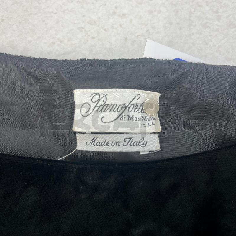 VESTITO D PIANOFORTE MAXMARA NERO LUNGO GONNA TULLE  | Mercatino dell'Usato Roma torrevecchia 4