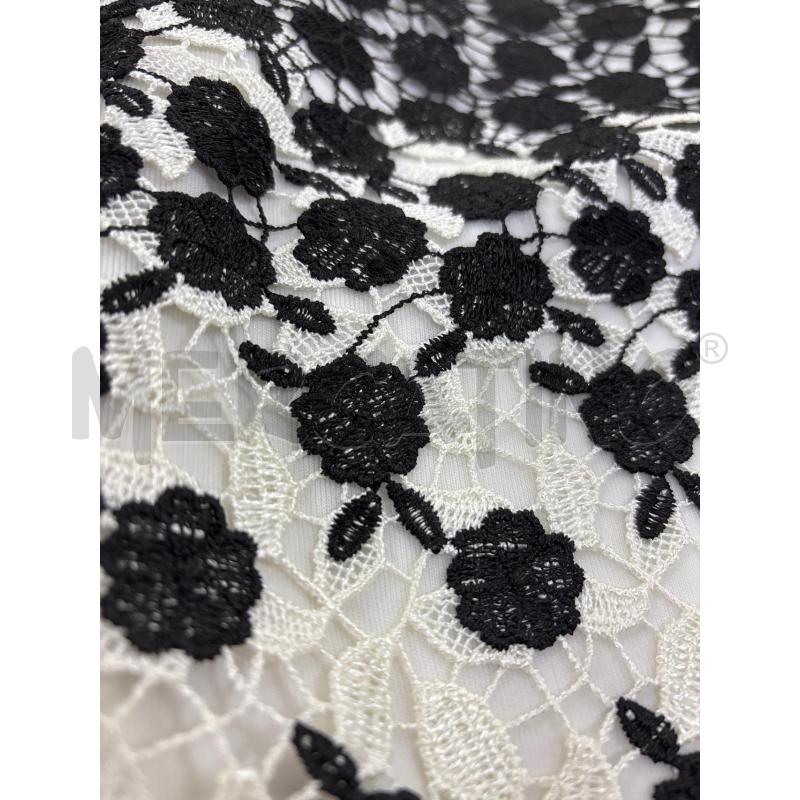 VESTITO D SANDRO FERRONE BIANCO PIZZO BIANCO NERO | Mercatino dell'Usato Roma torrevecchia 5
