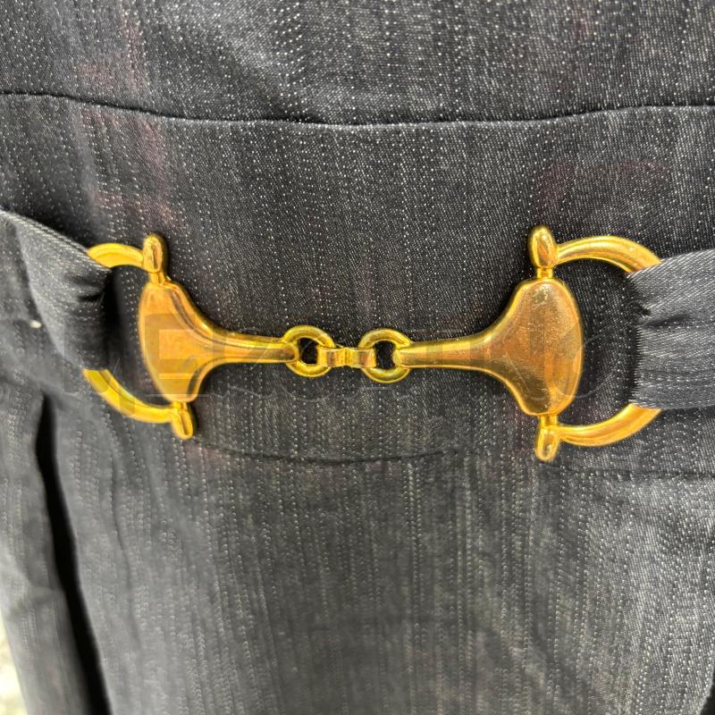 VESTITO D SANDRO FERRONE DENIM CINTA MORSO | Mercatino dell'Usato Roma torrevecchia 4