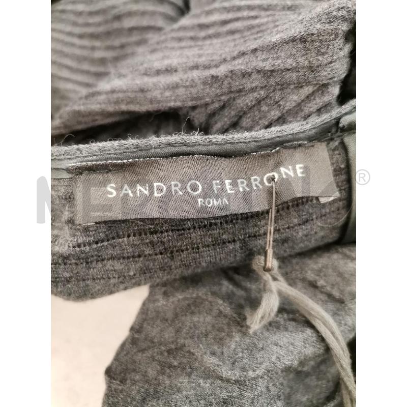 VESTITO D SANDRO FERRONE GRIGIO COSTINE OBBLIGUE | Mercatino dell'Usato Roma torrevecchia 5