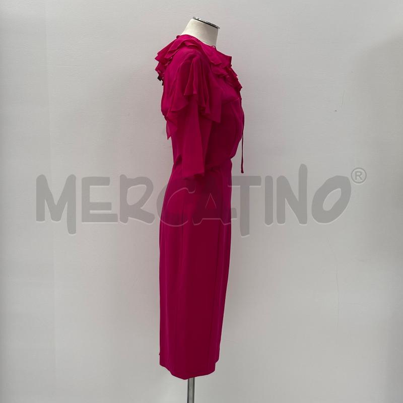 VESTITO D TWINSET ROSA SPALLINE ROUGE | Mercatino dell'Usato Roma torrevecchia 2