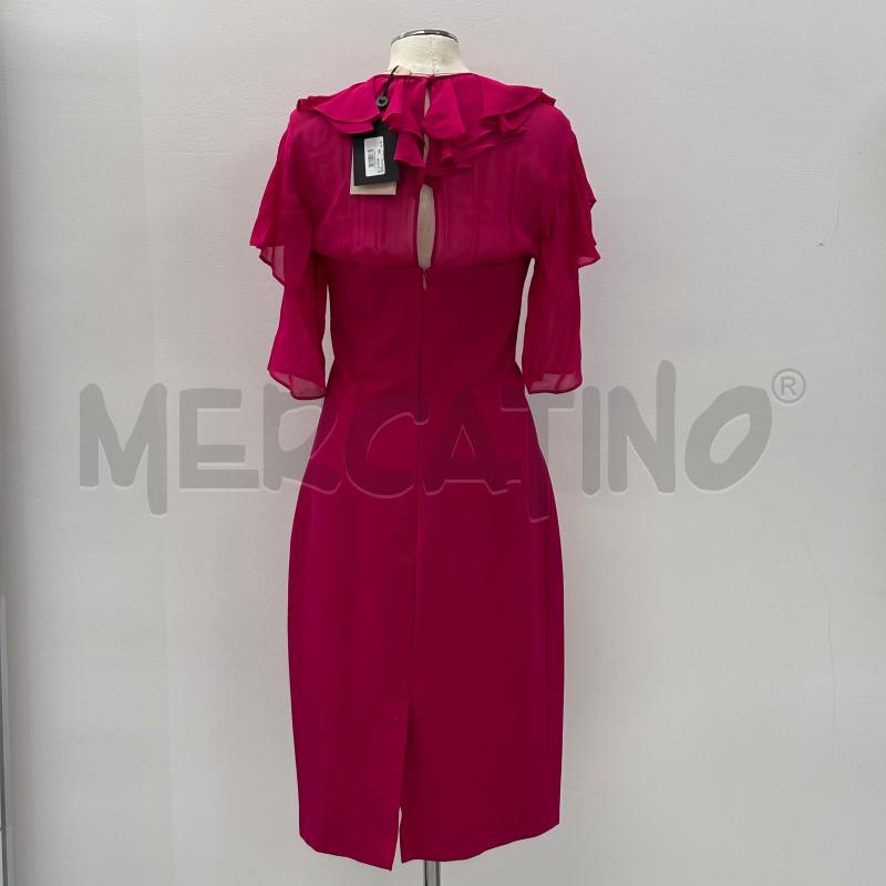 VESTITO D TWINSET ROSA SPALLINE ROUGE | Mercatino dell'Usato Roma torrevecchia 3