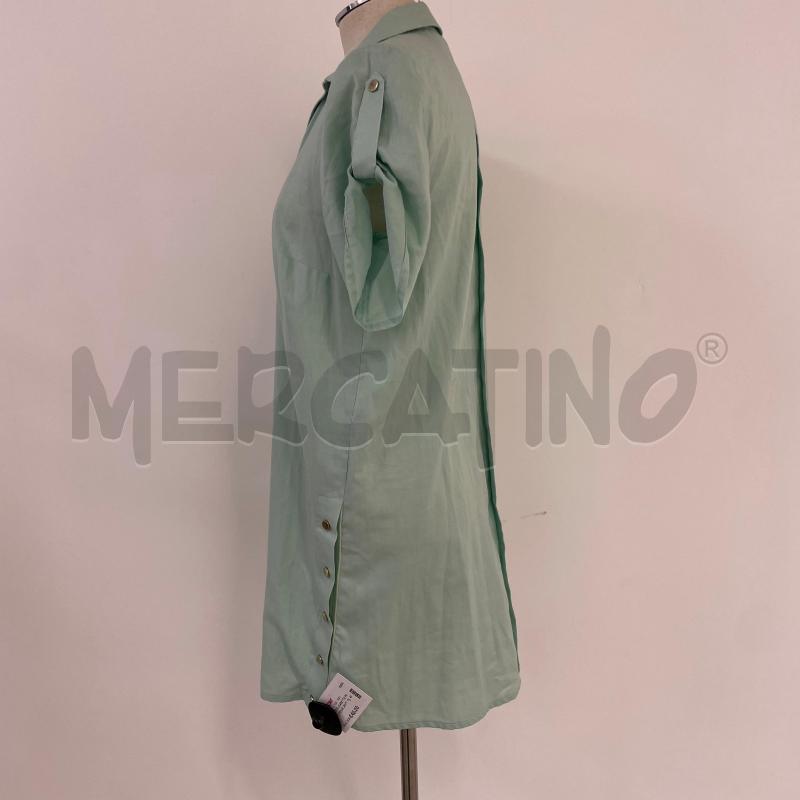VESTITO ELISABETTA FRANCHI VERDE BOTTONI DORATI | Mercatino dell'Usato Roma torrevecchia 2