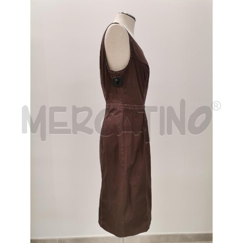 VESTITO LOVE MOSCHINO MARRONE FIBIA DORATA | Mercatino dell'Usato Roma torrevecchia 2