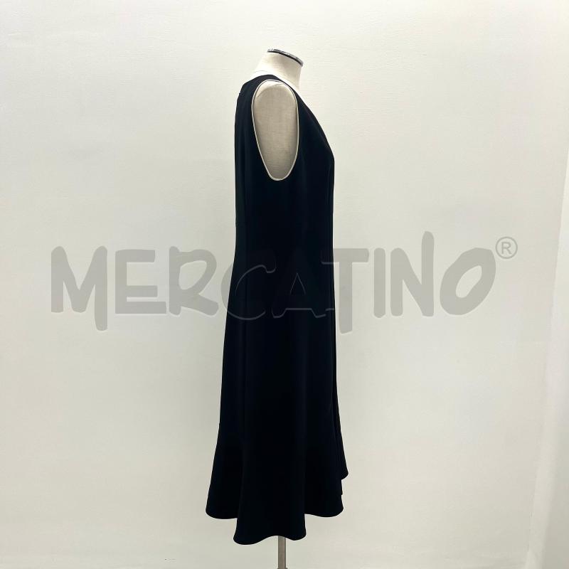 VESTITO MAXMARA NERO PROFILI BIANCHI  | Mercatino dell'Usato Roma torrevecchia 2