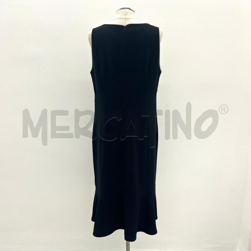 VESTITO MAXMARA NERO PROFILI BIANCHI  | Mercatino dell'Usato Roma torrevecchia 3